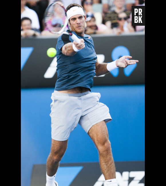 Del Potro fait aussi preuve d'humour pendant ses rencontres