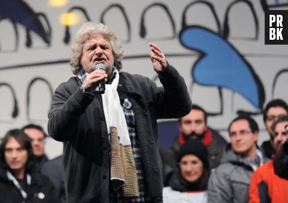Beppe Grillo, nouvel arbitre du Parlement italien