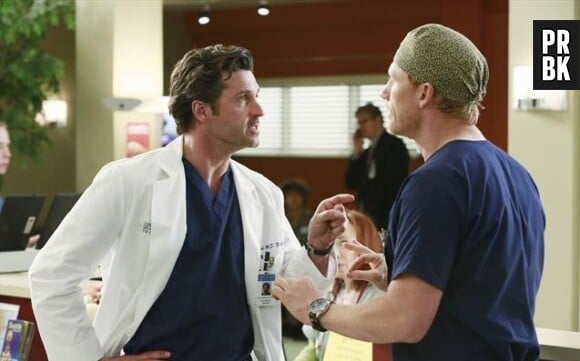 Owen et Derek en conflit dans Grey's Anatomy