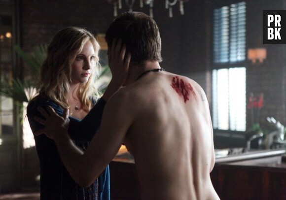 Klaus et Caroline se rapprochent dans Vampire Diaries