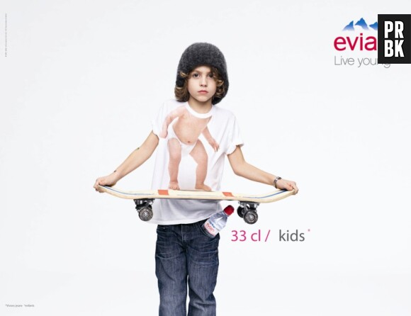 Evian, numéro 1 des affiches préférées des Français