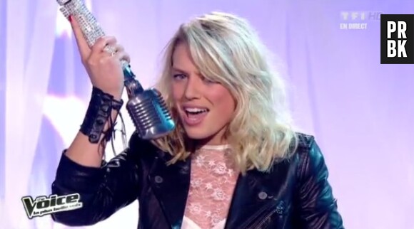 Aurore Delplace a interprété le titre Try de Pink dans The Voice 2.