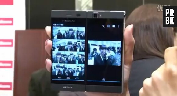 Le smartphone à deux écrans de NEC veut révolutionner le marché
