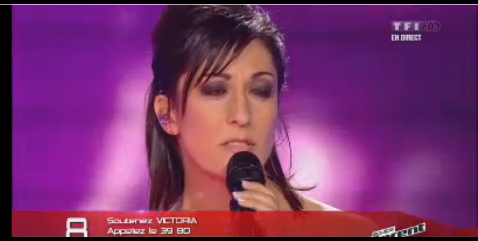 Victoria n&#039;a pas convaincu son coach dans The Voice