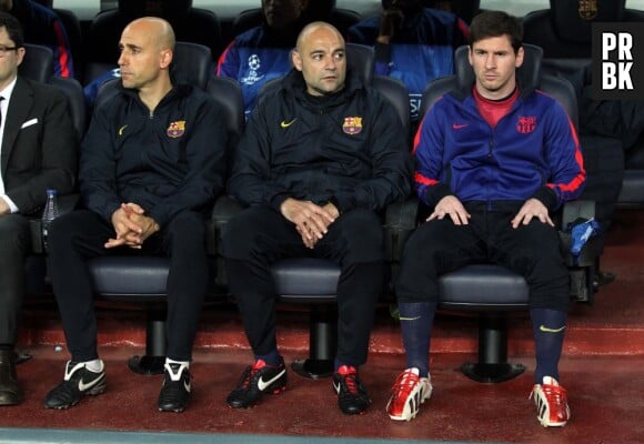 Marre d'être sur le banc, Lionel Messi a décidé de poser en slip