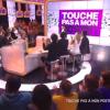 Intervention en direct d'une intermittente du spectacle devant Jean-Luc Mélenchon, invité de l'émission de Cyril Hanouna sur D8