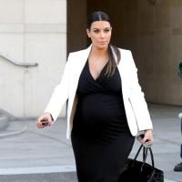 Kim Kardashian enceinte et en mode zombie : bye-bye le make-up et bonjour la fatigue