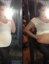 Kim Kardashian avait dévoile son ventre rond sur Instagram
