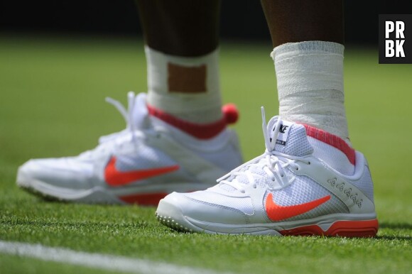 Les chaussures flashy de Serena Williams à Wimbledon 2013