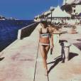 Rita Ora sexy en bikini à Malte