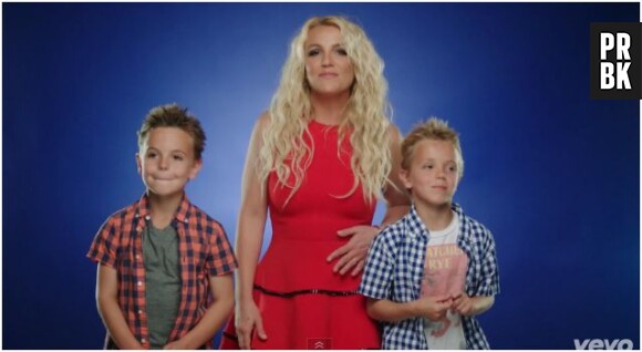 Britney Spears et ses fils dans le clip de Ooh La La
