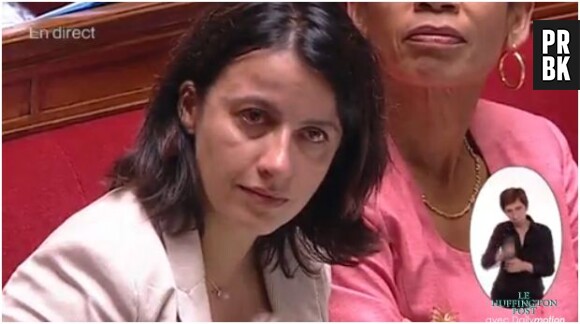 Cécile Duflot : larmes à l'Assemblée nationale le 16 juillet 2013