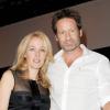 Gillian Anderson et David Duchovny fêtent les 20 ans de X-Files au Comic Con le 18 juillet 2013