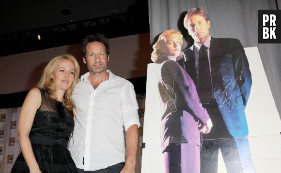 X-Files : Gillian Anderson et David Duchovny réunis au Comic Con le 18 juillet 2013