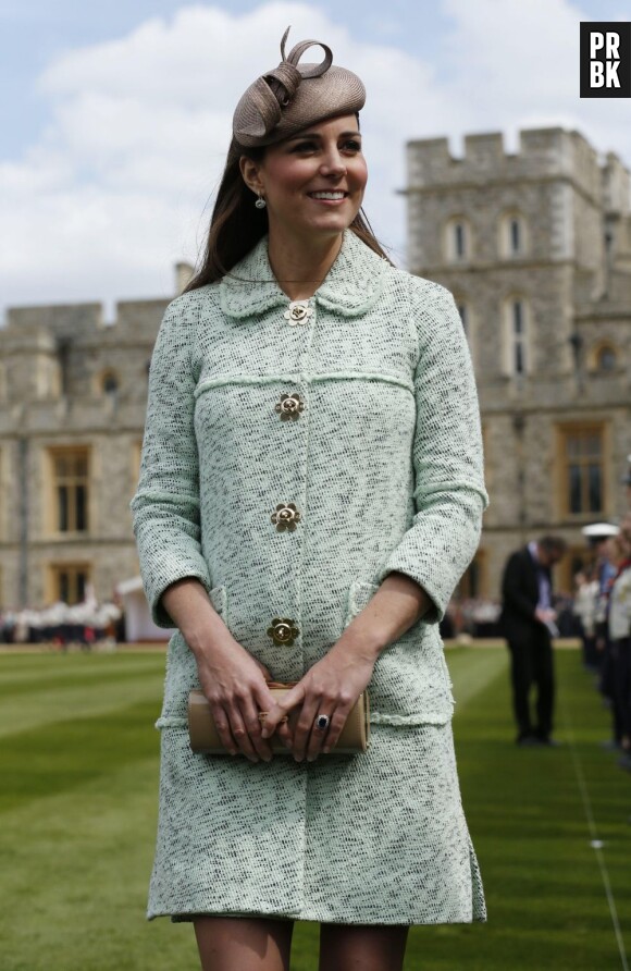 Kate Middleton maman, avril 2013