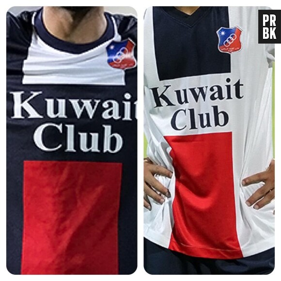 L'équipementier du Kuwait Club est accusé d'avoir copié les maillots du PSG