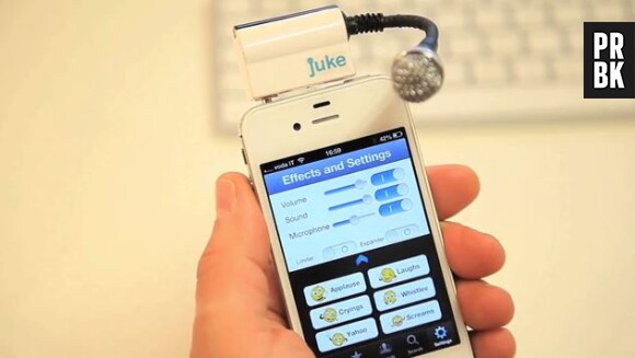JUKE : votre smartphone en mode karaoke
