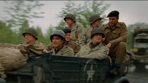 Jean Dujardin : soldat français dans la bande-annonce de The Monuments Men avec George Clooney