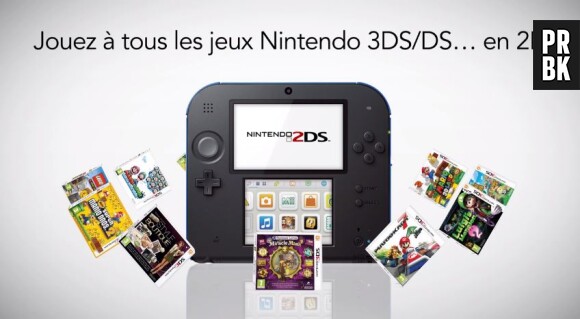 La Nintendo 2DS sort le 12 octobre 2013