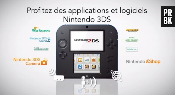 La Nintendo 2DS est compatible avec tous les jeux 3DS