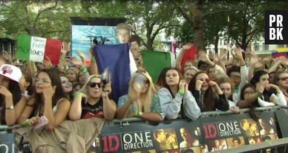 One Direction : hystérie et trac sur le tapis rouge de l'avant-première de This Is Us à Londres, le 20 août 2013