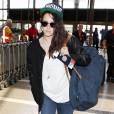 Kristen Stewart à l'aéroport de Berlin le 19 août 2013