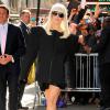 Lady Gaga après son passage dans l'émission Good Morning America, à New York le lundi 9 septembre 2013