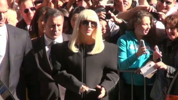 Lady Gaga : excentrique et proche de ses fans à New York