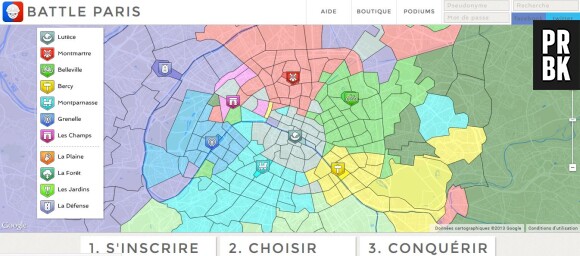 Battle Paris : une application iPhone pour conquérir la capitale