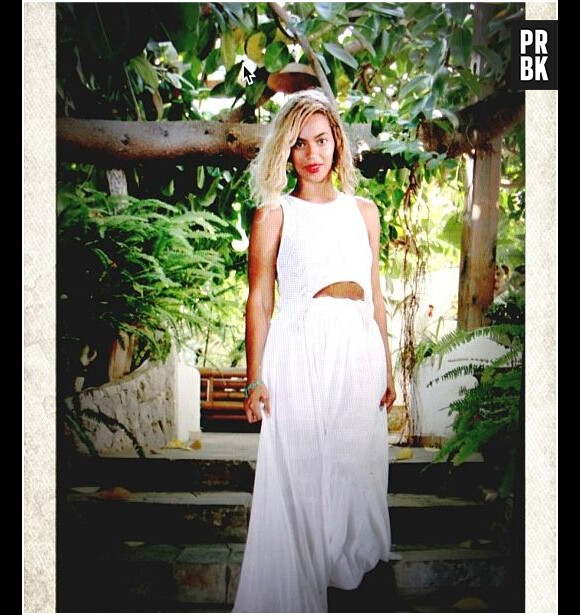 Beyoncé : cheveux au vent au Brésil, le 13 septembre 2013 sur Instagram