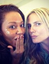 Heidi Klum et Mel B : sans maquillage en backstage d'America's Got Talent