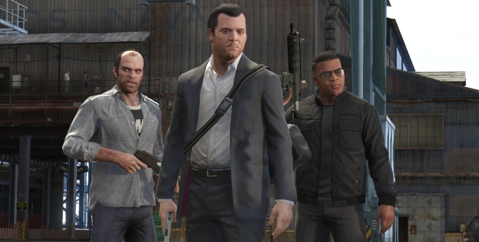 GTA 5 : Trevor, Michael et Trevor, les trois protagonistes du jeu