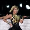 Beyoncé maquillée et brushée au V Festival, le 17 août 2013