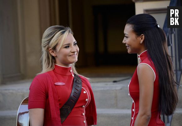 Glee saison 5 : Demi Lovato et Naya Rivera dans l'épisode 2