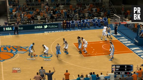 NBA 2K14 est sorti le 4 octobre 2013 sur Xbox 360, PS3 et PC