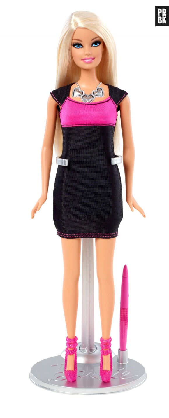 Barbie, la vraie, avec maquillage.