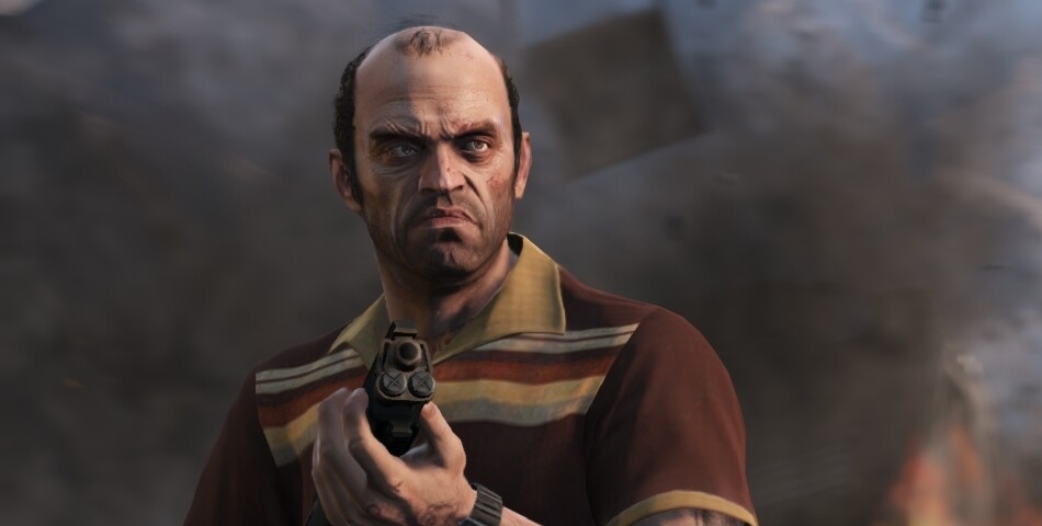 GTA 5 : Trevor, l&#039;un des trois protagonistes du jeu