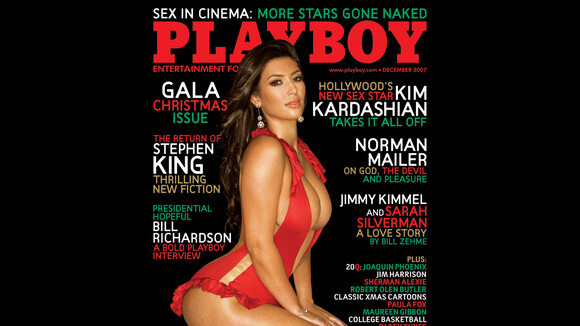 Kim Kardashian bientôt en couv' de Playboy ? Hugh Hefner au taquet