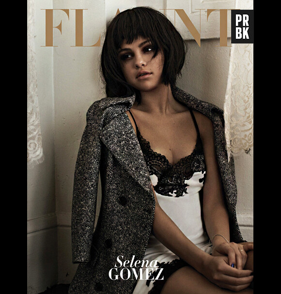 Selena Gomez en Une du magazine Flaunt