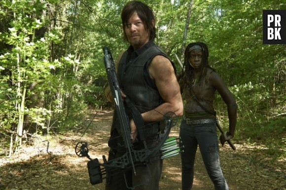 The Walking Dead saison 4 : Daryl et Michonne sous la couette ?