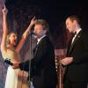 Taylor Swift, le Prince William et Bon Jovi sur scène  au Kesington Palace à Londres le 26 novembre 2013