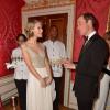 Taylor Swift à une soirée organisée par le Prince William à Londres le 26 novembre 2013