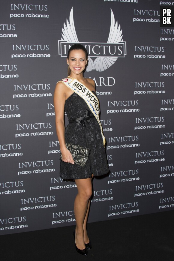 Marine Lorphelin à l'Invictus Award de Paco Rabanne à Paris, le 24 octobre 2013