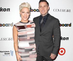Pink et son mari à une soirée organisée par Billboard le 10 décembre 2013
