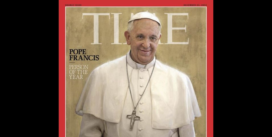 Pape François élu &quot;Personnalité de l&#039;année&quot; par le Time, le 11 décembre 2013