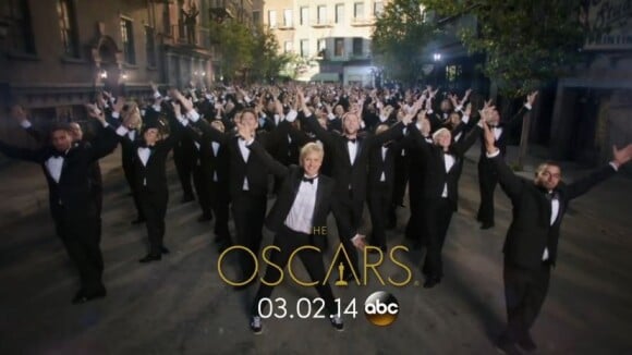 Oscars 2014 : le flashmob dansant d'Ellen DeGeneres