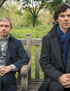 Sherlock saison 3 : Martin Freeman et Benedict Cumberbatch dans l'épisode 2