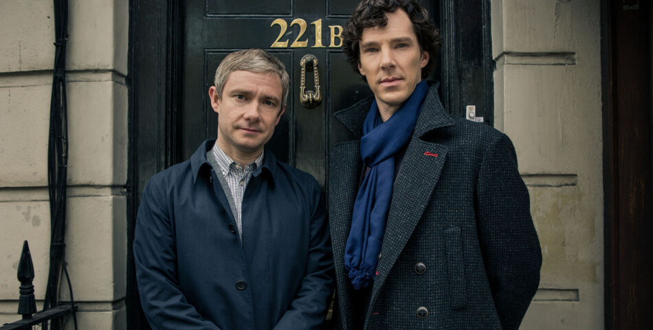 Sherlock saison 3 : Martin Freeman et Benedict Cumberbatch dans l&#039;épisode 1