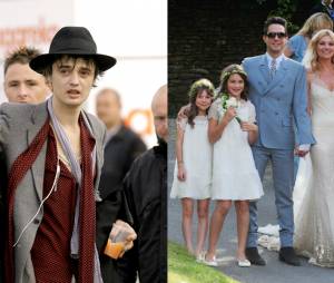 Kate Moss : couple grunge avec Pete Doherty en 2005, couple chic lors de son mariage avec Jamie Hince en 2011