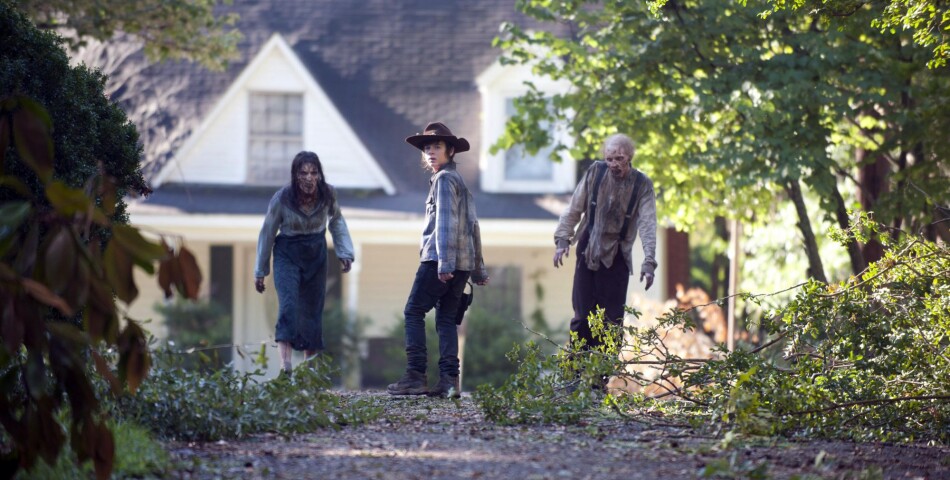 Walking Dead saison 4, épisode 9 : Carl au centre d&#039;une photo